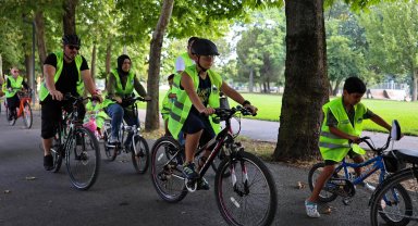 Düzce'de sevilen bisiklet etkinliğini aileler için tekrar yapılıyor