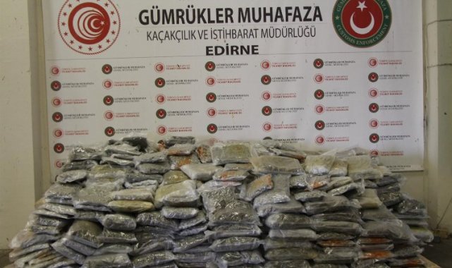 Edirne Jandarması'ndan uyuşturucu avı!