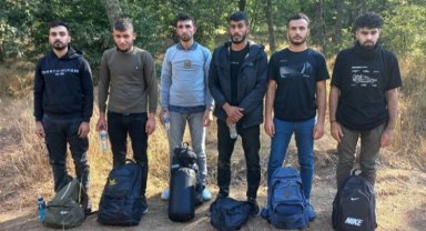 Edirne'de 16 göçmen yakalandı