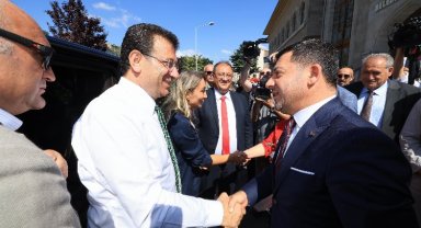 Ekrem İmamoğlu, Başkan Arı'yı ziyaret etti