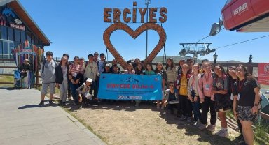Erciyes Dağı Bilim Okulu'nda yetenekli öğrenciler buluştu