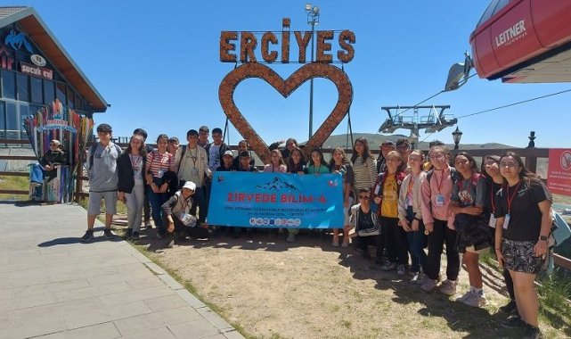 Erciyes Dağı Bilim Okulu'nda yetenekli öğrenciler buluştu