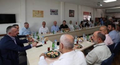 Gebze İMO'dan Başkan Büyükakın'a deprem övgüsü