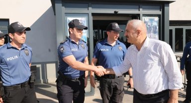 Gebze'de şehit Faruk Aslan Polis Merkezi'ne ziyaret
