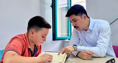 Kaymakam Kahraman Kur'an kurslarını ziyaret etti
