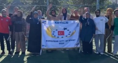 Kayseri Büyükşehir'in spor programına kadınlardan yoğun ilgi