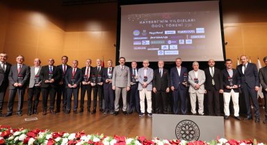 Kayseri Oda Borsa Ortak Meclis Toplantısı ve Kayseri'nin Yıldızları Ödül Töreni KTO'da yapıldı