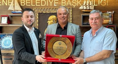 Keşan TSO'dan Enez Belediye Başkanı Özkan Günenç'e ziyaret