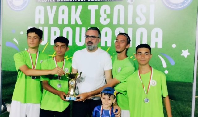 Kestel'de ayak tenisi coşkusu