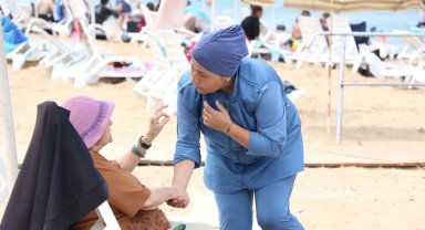 Kocaeli, huzurevi sakinlerini denizle buluşturdu