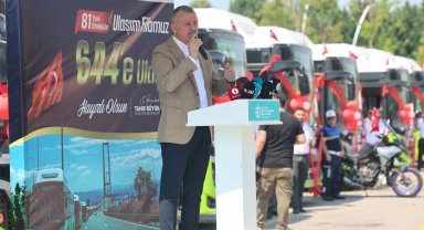 Kocaeli'de 50 yeni otobüs hizmete alındı