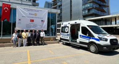 Küresel Barış Projesi'nden Türkiye'ye ambulans
