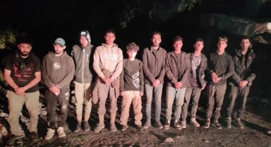 Lalapaşa'da 10 göçmen yakalandı
