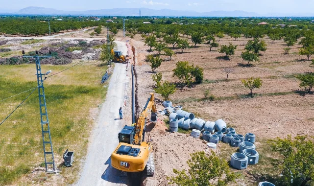 Malatya Tepeköy'e 8 bin metrelik kanalizasyon hattı