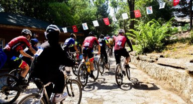 Malatya'da dağ bisikleti yarışması sona erdi