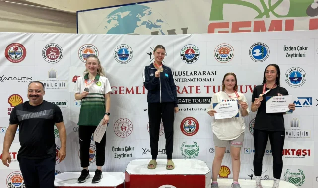 Manisa BBSK'lı karateciler Gemlik'te 16 madalya kazandı