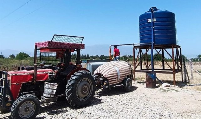 Manisa'da Sarıgöl Çanakçı Mahallesi'ne taral doldurma tesisi