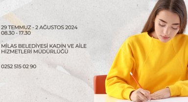 Milas Belediyesi'nden tercih döneminde destek