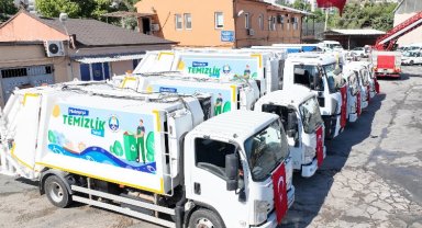 Mudanya'da temizlik filosu yeni araçlarla güçlendi