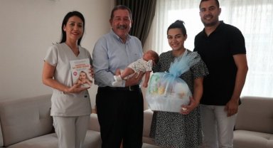 Muğla Milas'ta 'Hoş Geldin Bebek' ziyaretleri