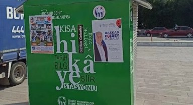 Mustafakemalpaşa'da kitap bağış standı harabeye döndü