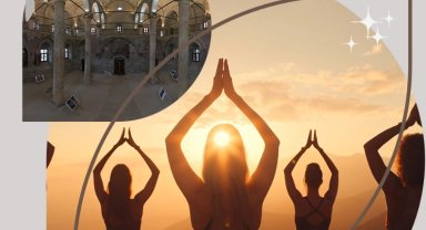 Nevşehir Meryem Ana Kilisesi'nde Yoga Etkinliği