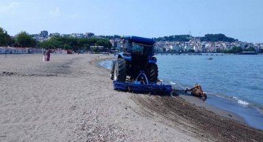 Ordu sahilleri temizleniyor
