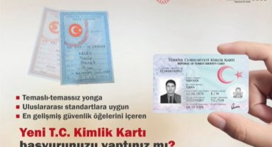 Ordu'da nüfus cüzdanı ve sürücü belgesi çağrısı