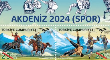 PTT'den 'Akdeniz 2024'e özel anlam pulu