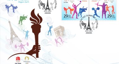 PTT'den 'Paris 2024 Yaz Olimpiyat Oyunları'na özel pul ve zarf
