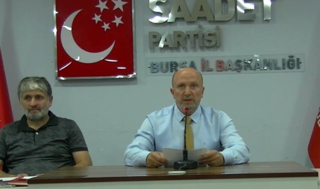 Saadet Partisi Bursa'dan BESAŞ zammına tepki