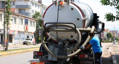 SASKİ sağanak yağışta 125 kişiyle sahadaydı