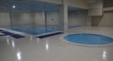 Sivas'ta kadınlara özel havuzda yenileme