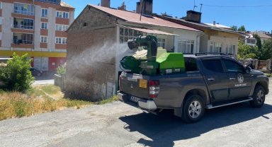 Sivas'ta vektörle mücadelede çalışmaları sürüyor