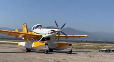 Türkiye'den Kuzey Makedonya'daki orman yangına destek