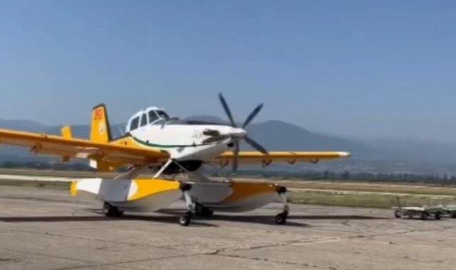 Türkiye'den Kuzey Makedonya'daki orman yangına destek