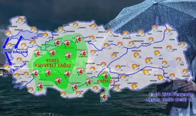 Türkiye'nin batısı serinleyecek