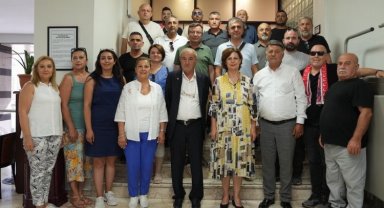 Ünlüce KKTC'li muhtarlarla buluştu