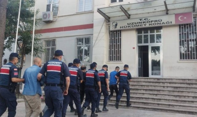 Uzunköprü'de aranan 4 şahıs yakalandı!