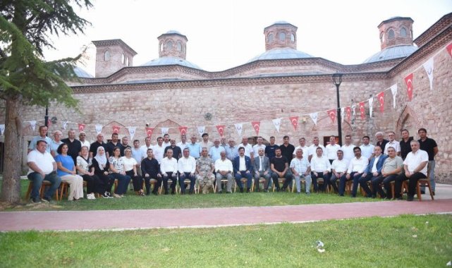 Yenişehir'de Kaymakam Mustafa Güney'e veda yemeği