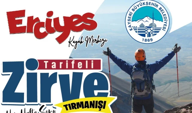 2024 Avrupa Spor Şehri Kayseri'de Erciyes Zirve Tırmanışı