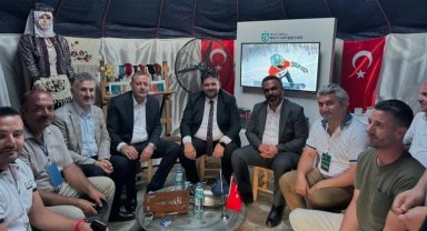 Ahlat Obası'nda Kocaeli çadırı