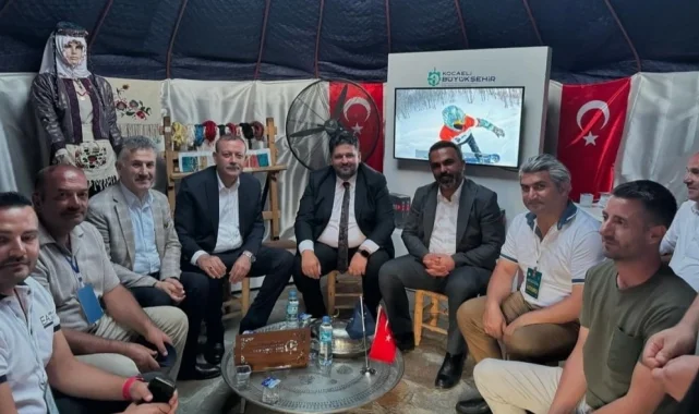 Ahlat Obası'nda Kocaeli çadırı