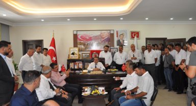 AK Parti İl Başkanı ilk ziyareti Sason'a gerçekleştirdi