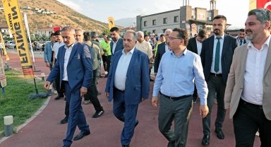 Ali Dağı'nda yamaç paraşütü parkuru