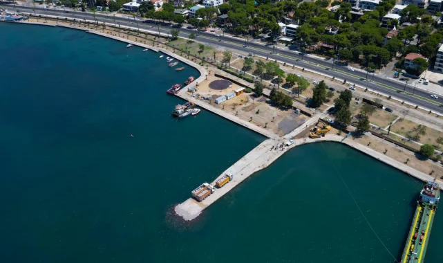 Aliağa Yolcu İskelesi için çalışmalara başlandı