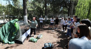 'Bağımlı olma' kampı Isparta'da yapıldı