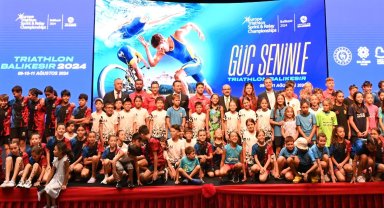 Balıkesir'de Triatlon heyecanı