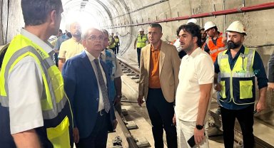 Baraçlı, Gebze-Darıca Metro projesini inceledi
