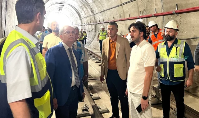 Baraçlı, Gebze-Darıca Metro projesini inceledi